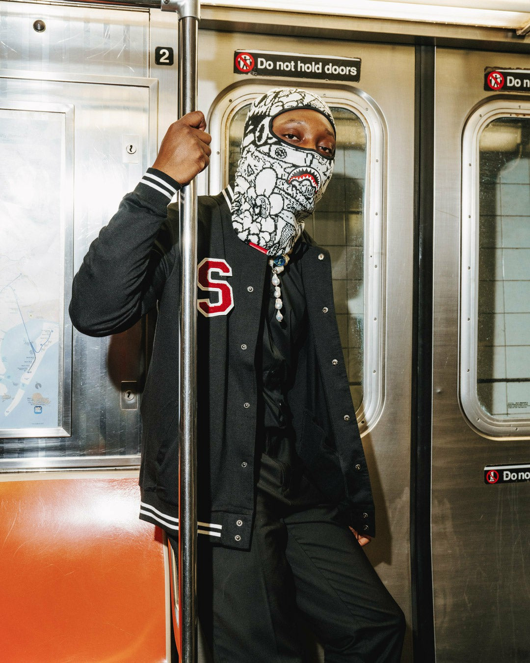 Sprayground DOODLE SHARK SKI MASK