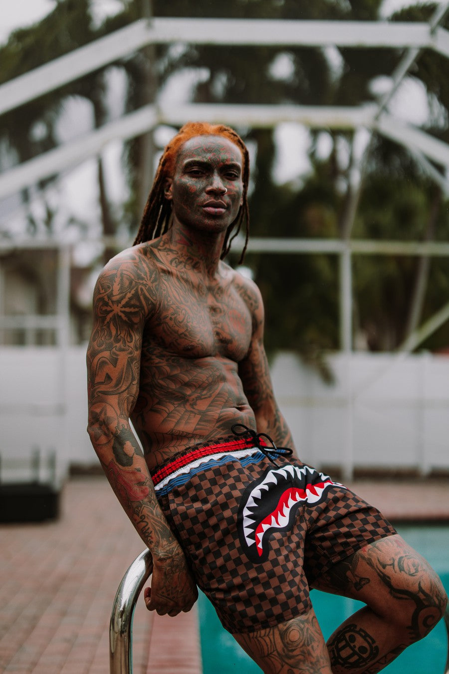 Sprayground SHARKS IN PARIS GT SWIM SHORTS