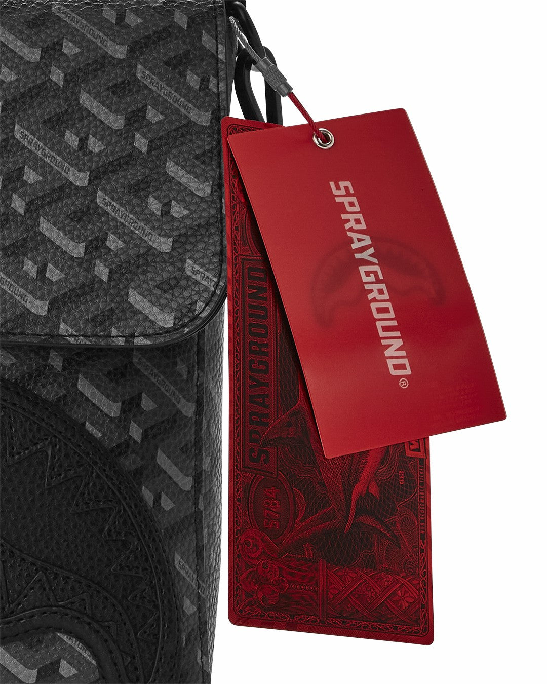 Sprayground 3DSG THUNDERCLAP MESSENGER SLING