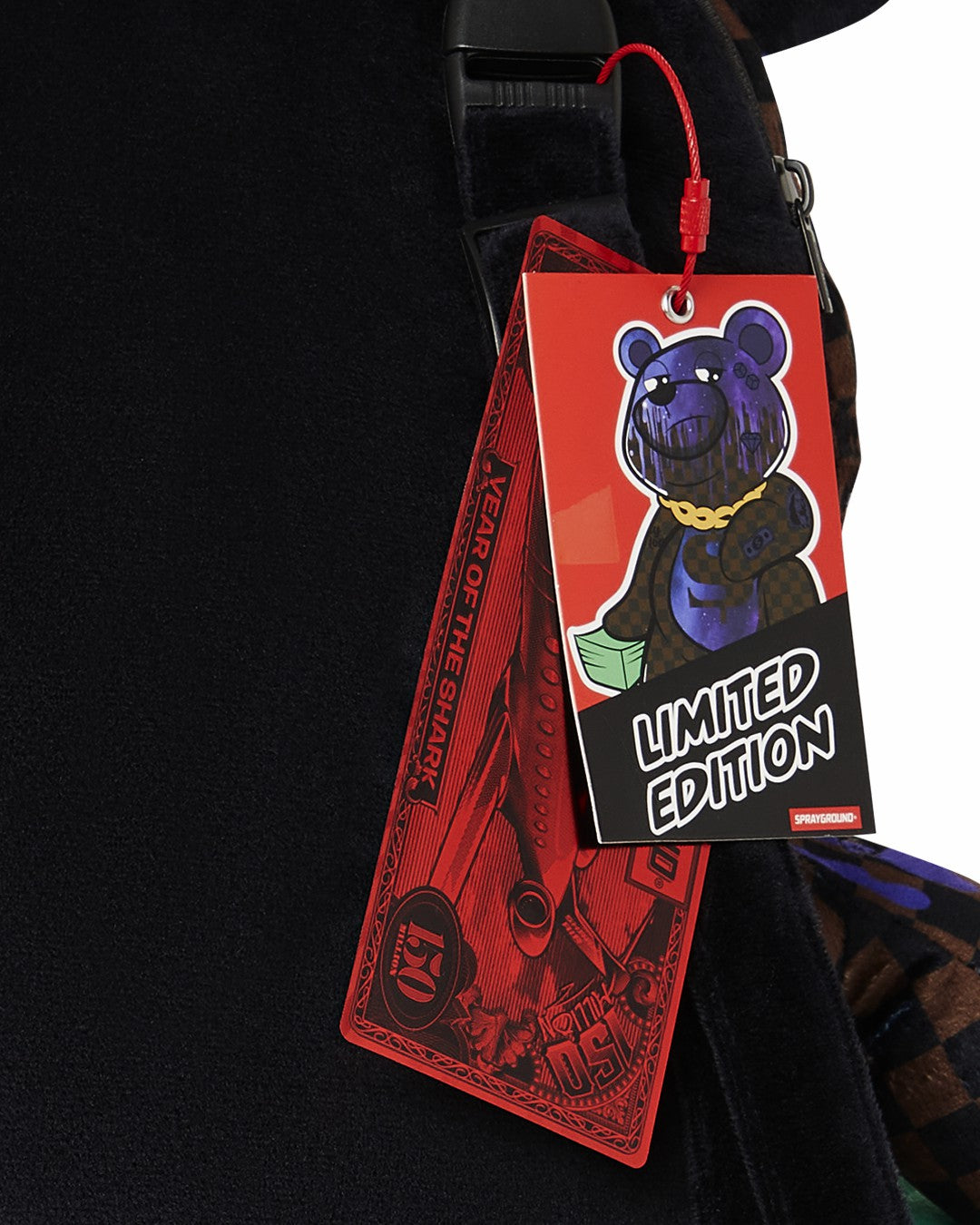 Sprayground CHAMPION OF THE GALAXY MONEYBEAR BACKPACK