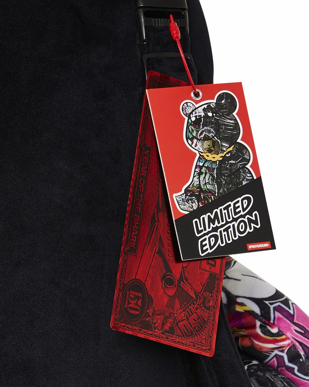 Sprayground NEW CITY ANDROID MONEYBEAR TEDDYBEAR BACKPACK