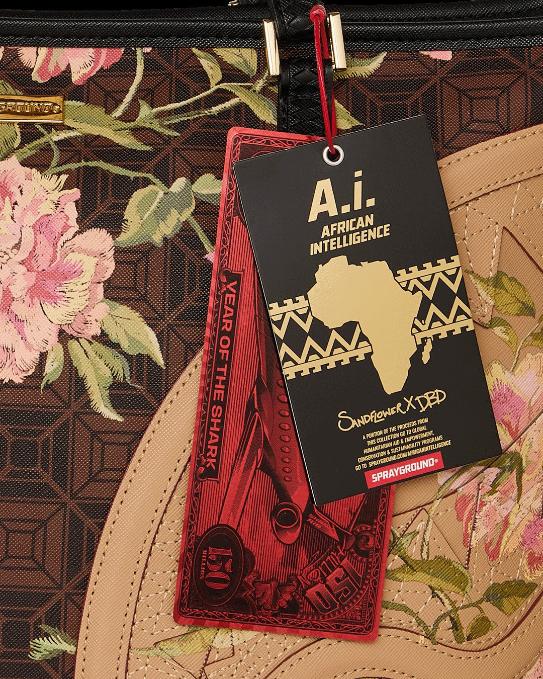 Sprayground AI DREAMERS GARDEN TOTE