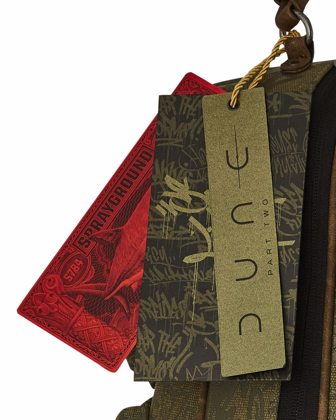 Sprayground DUNE FREMKIT BACKPACK + CROSSBODY (DESERT SAND)
