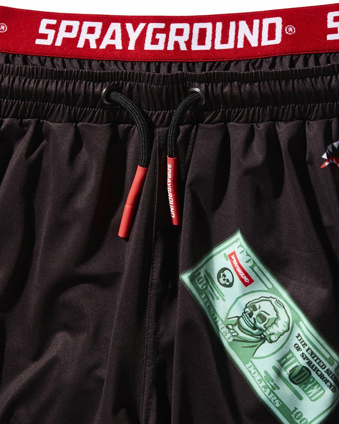 Sprayground PATCH ALL-IN CORTO SWIM TRUNKS (BLACK)