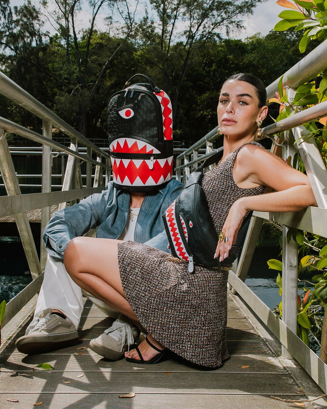 Sprayground CUT AND PASTE SAVVY CROSSBODY