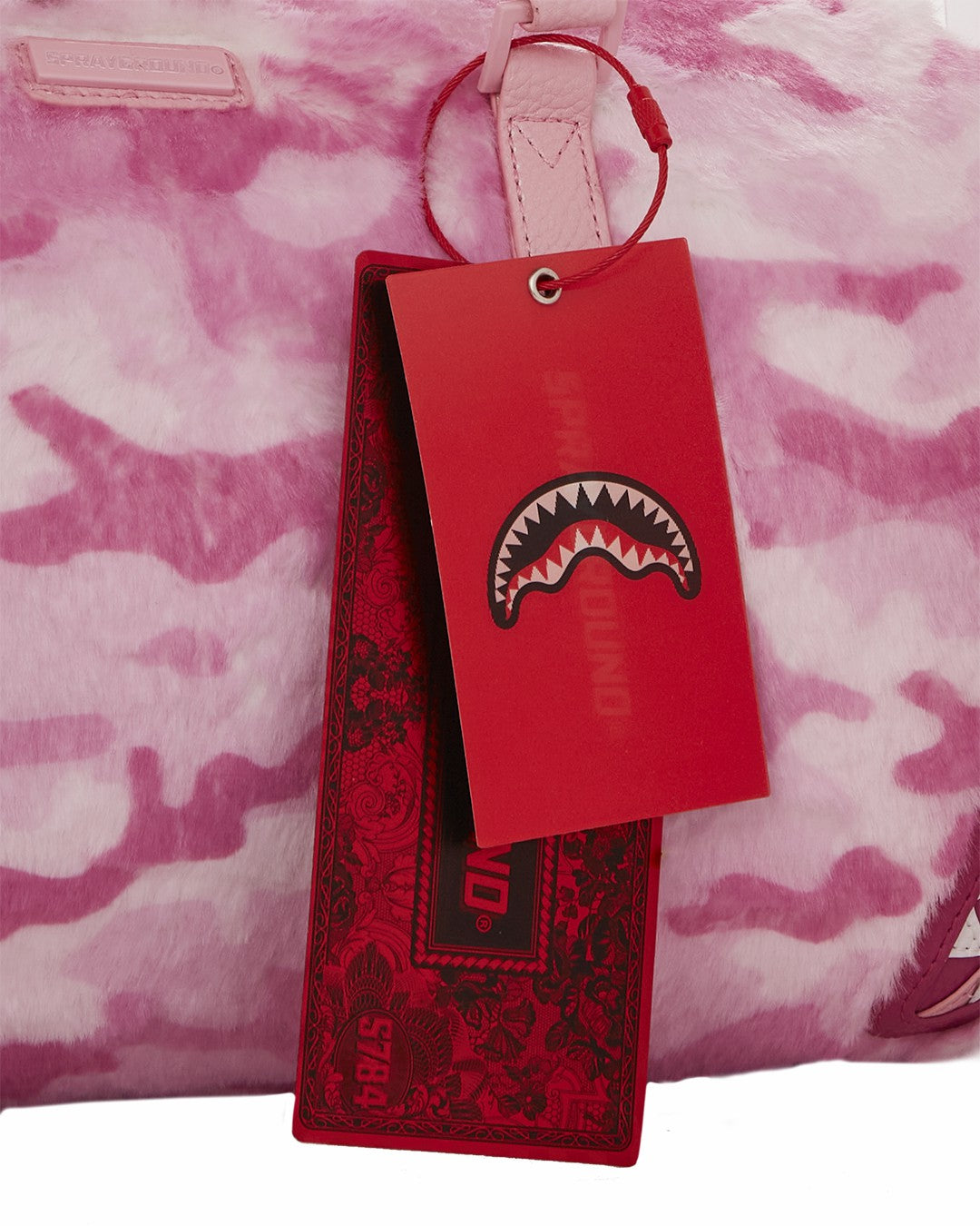 Sprayground FURRROCIOUS IN PINK MINI DUFFLE