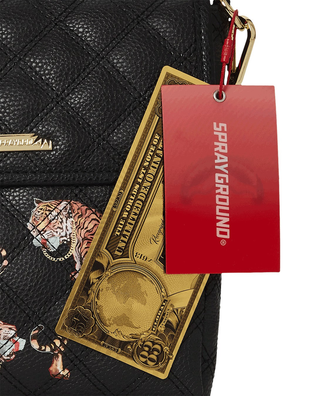 Sprayground CATWALK CURRENCY MESSENGER SLING BAG