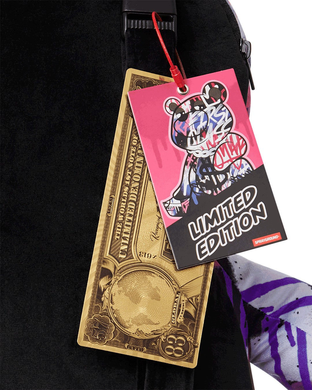 Sprayground SHARK ATELIER MONEYBEAR TEDDYBEAR BACKPACK