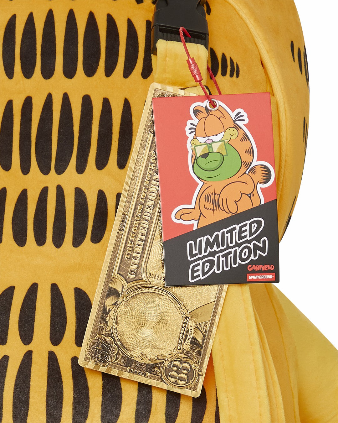 Sprayground GARFIELD MONEYBEAR SUIT TEDDYBEAR BACKPACK