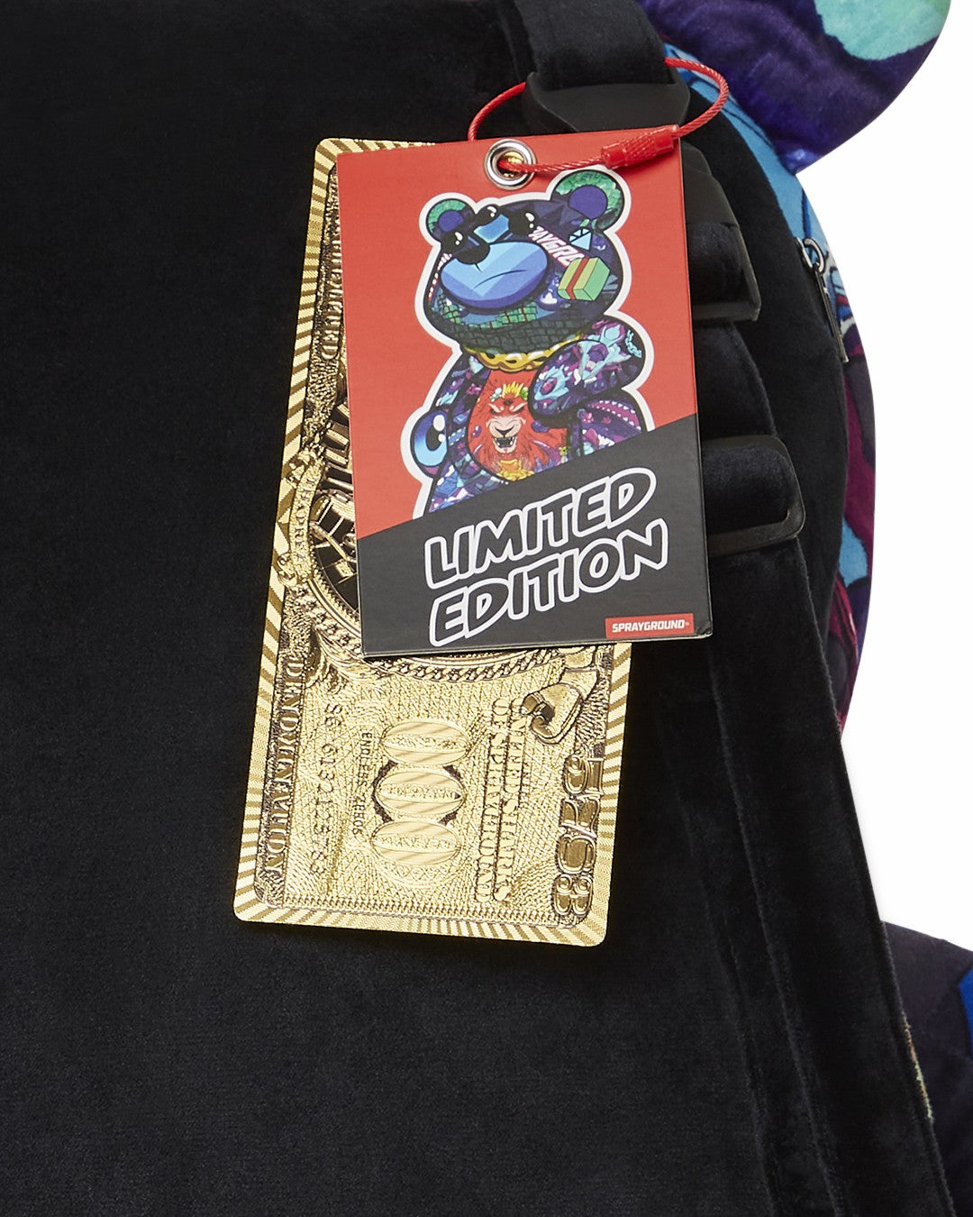 Sprayground ASTRO TWILIGHT MONEYBEAR TEDDYBEAR BACKPACK