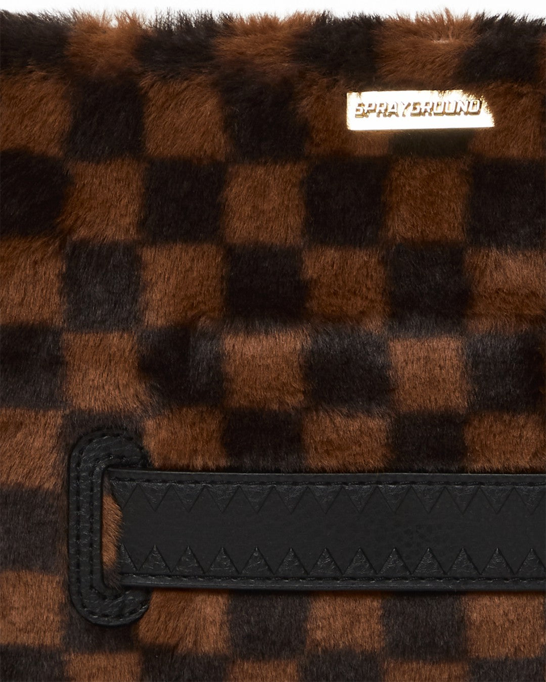 Sprayground FURRR SHARKS IN PARIS CROSSOVER CLUTCH