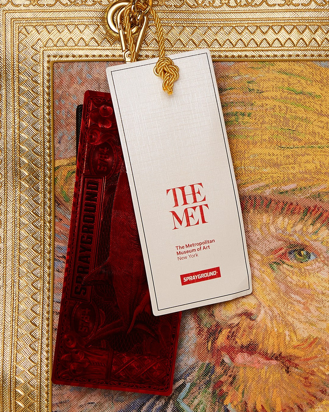 Sprayground THE MET VAN GOGH FRAMED SELF-PORTRAIT TOTE