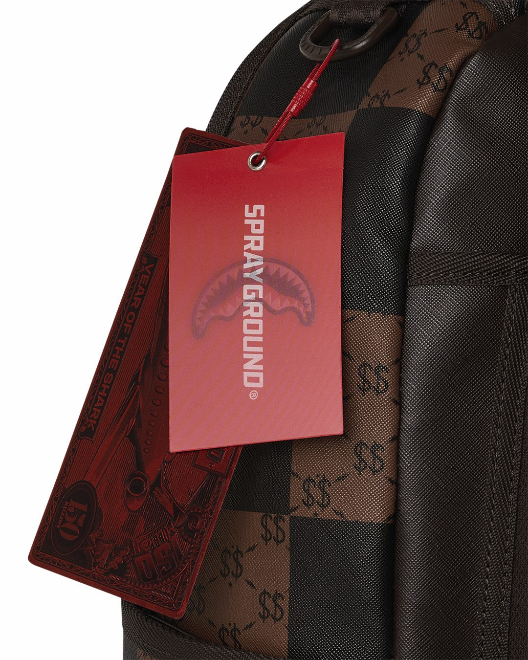 Sprayground THAT BIG CHECK SHARK BACKPACK
