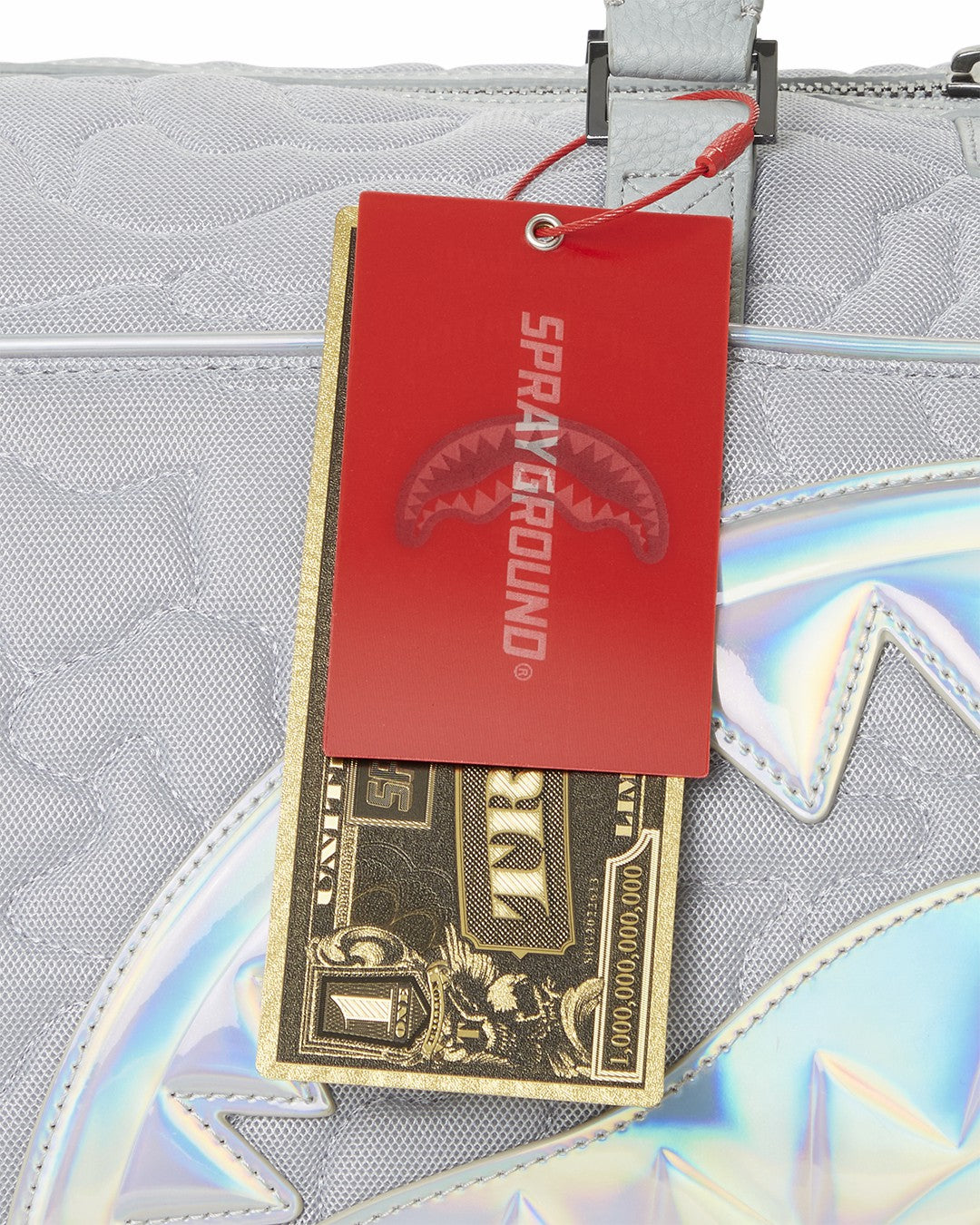 Sprayground MIRASHAKU IRIDESCENT QUILT DUFFLE