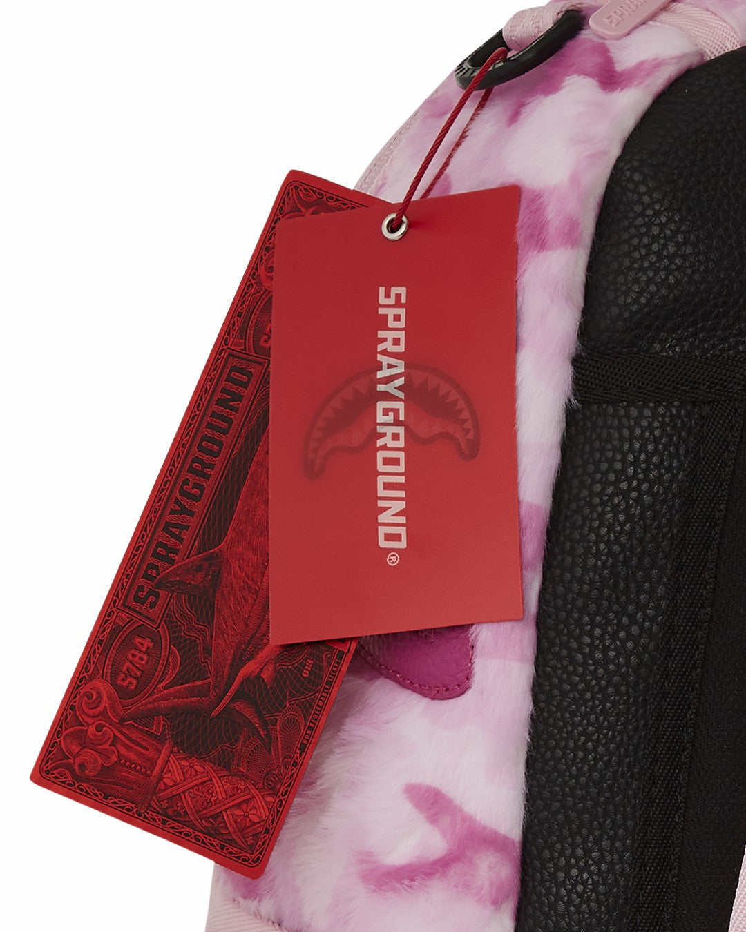 Sprayground FURRROCIOUS IN PINK DLXSF BACKPACK