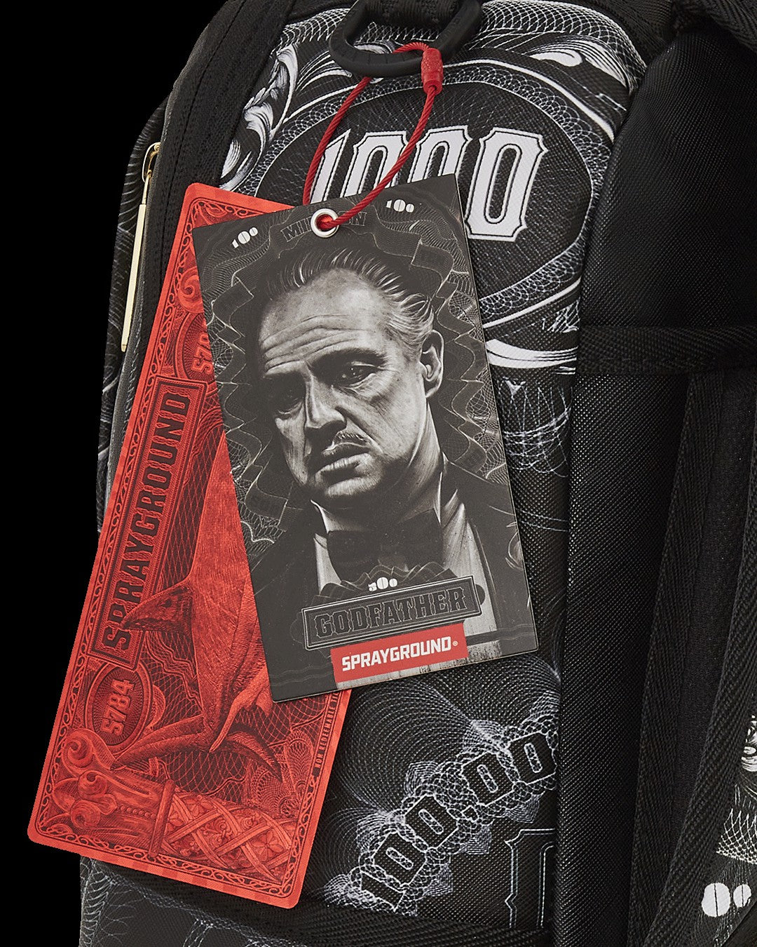 Sprayground STRICTLY BUSINESS BACKPACK - THE GODFATHER COLLAB