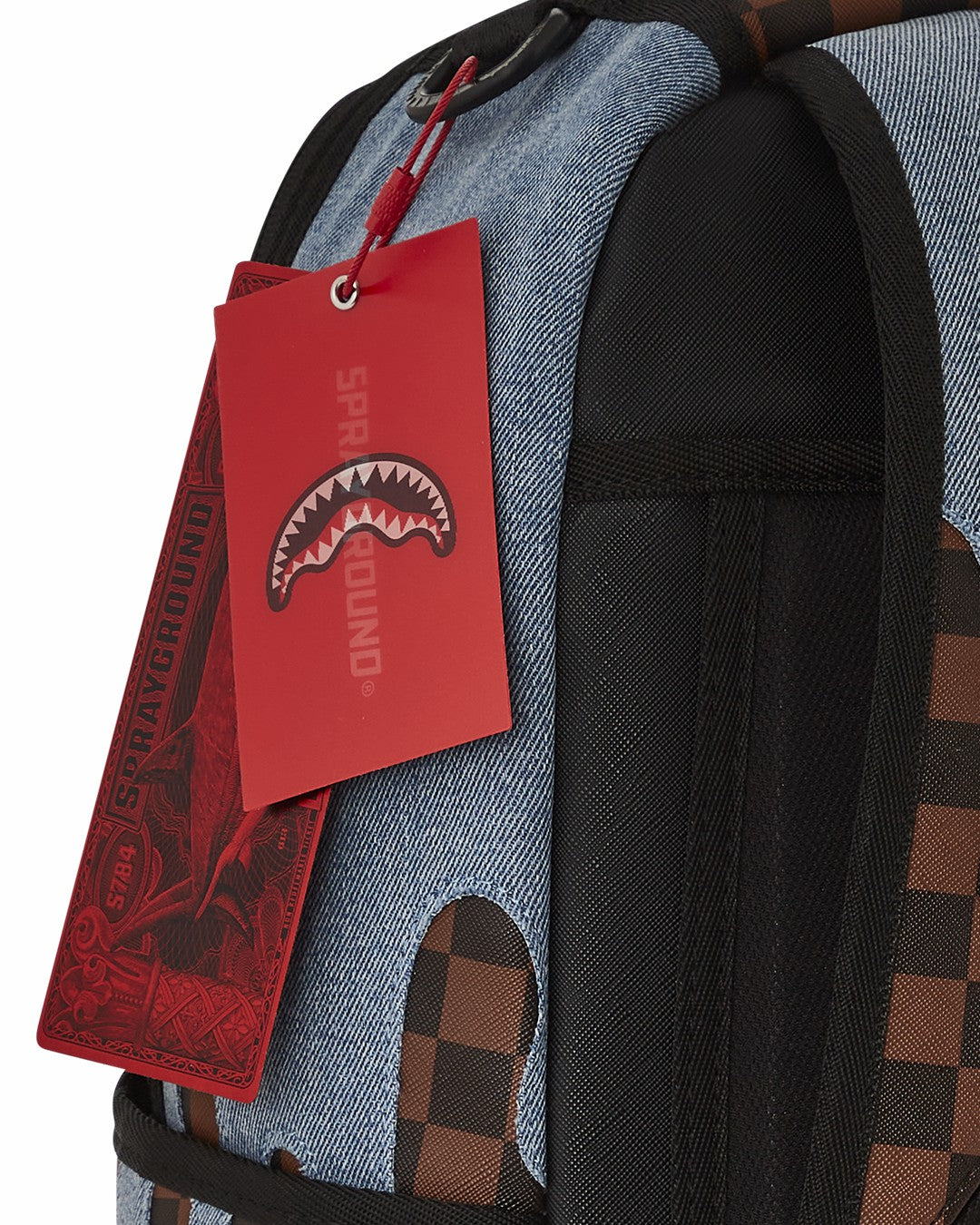 Sprayground FABRIC HOUSE SHARK DRIP BACKPACK