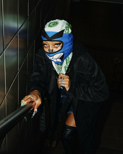 Sprayground MONEY BOY SKI MASK (BLUE)