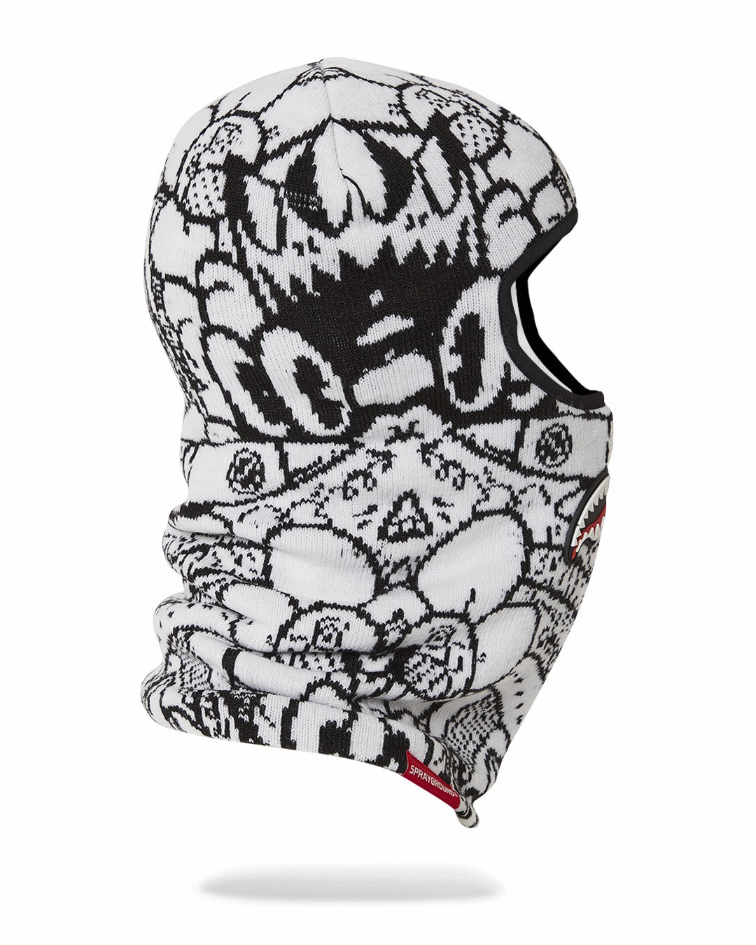 Sprayground DOODLE SHARK SKI MASK