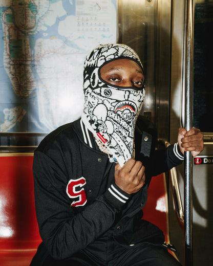 Sprayground DOODLE SHARK SKI MASK