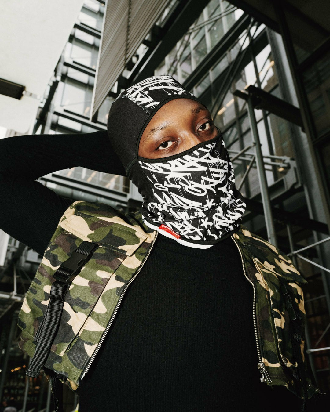 Sprayground MIDNIGHT DESIGNER SKI MASK