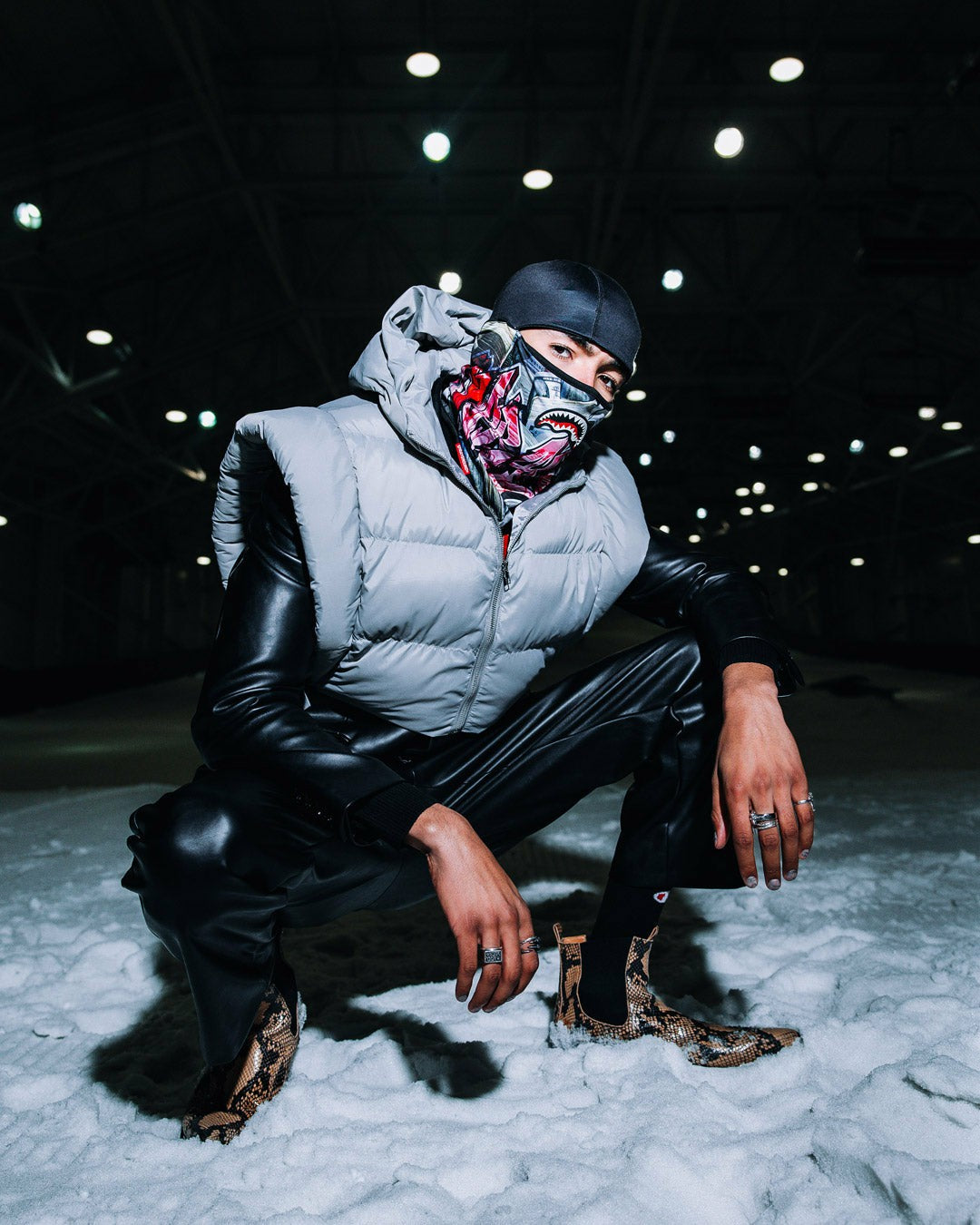 Sprayground $TASHED SKI MASK