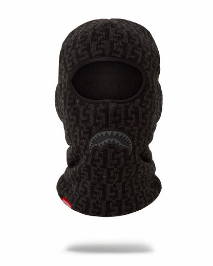 Sprayground CASHIN CHECKS SKI MASK (GRAY)