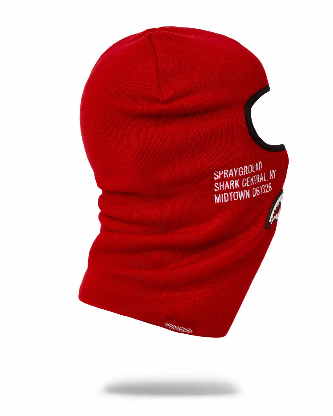 Sprayground SHARK CENTRAL SKI MASK (RED)