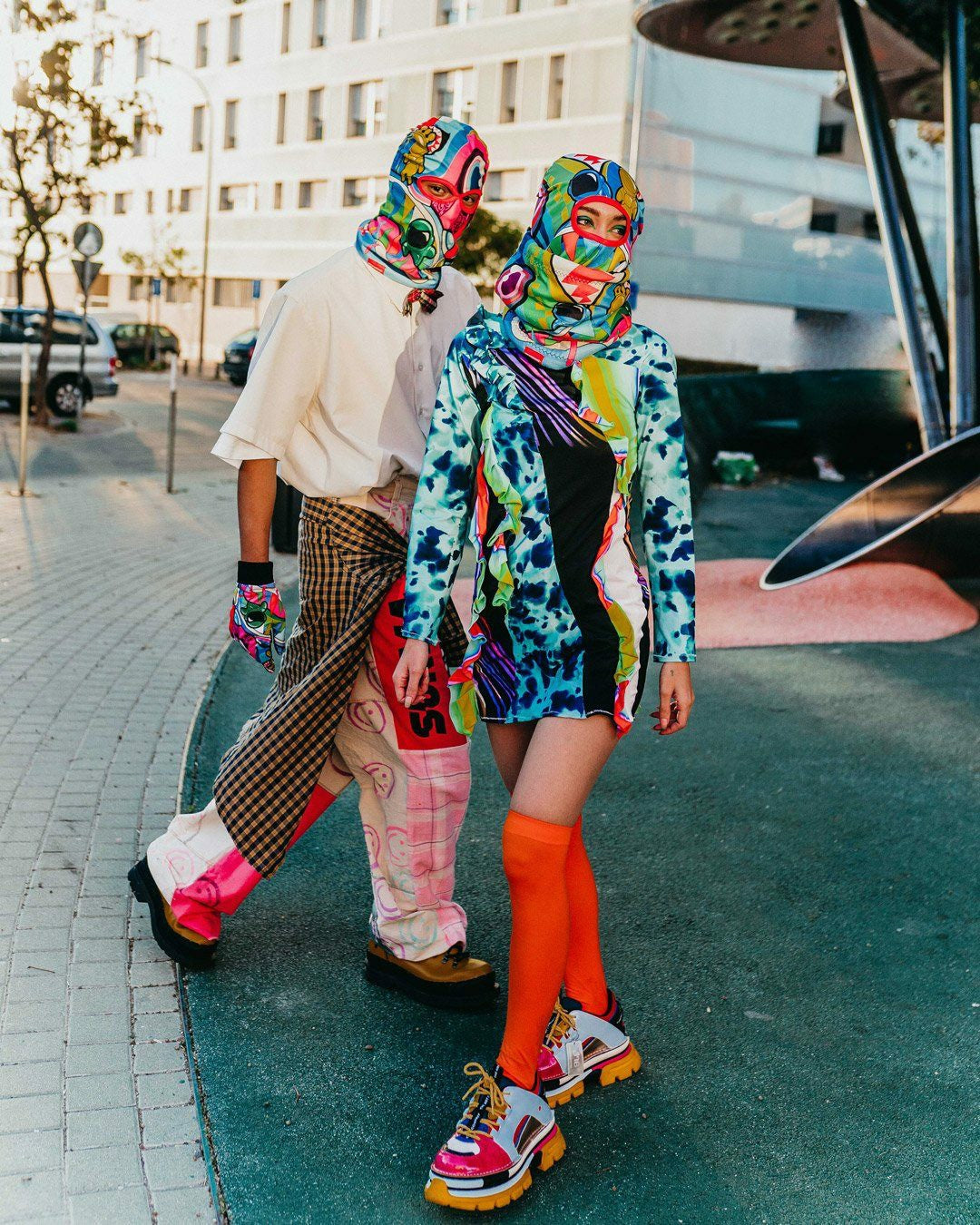 Sprayground MIND TRIP NECK WARMER