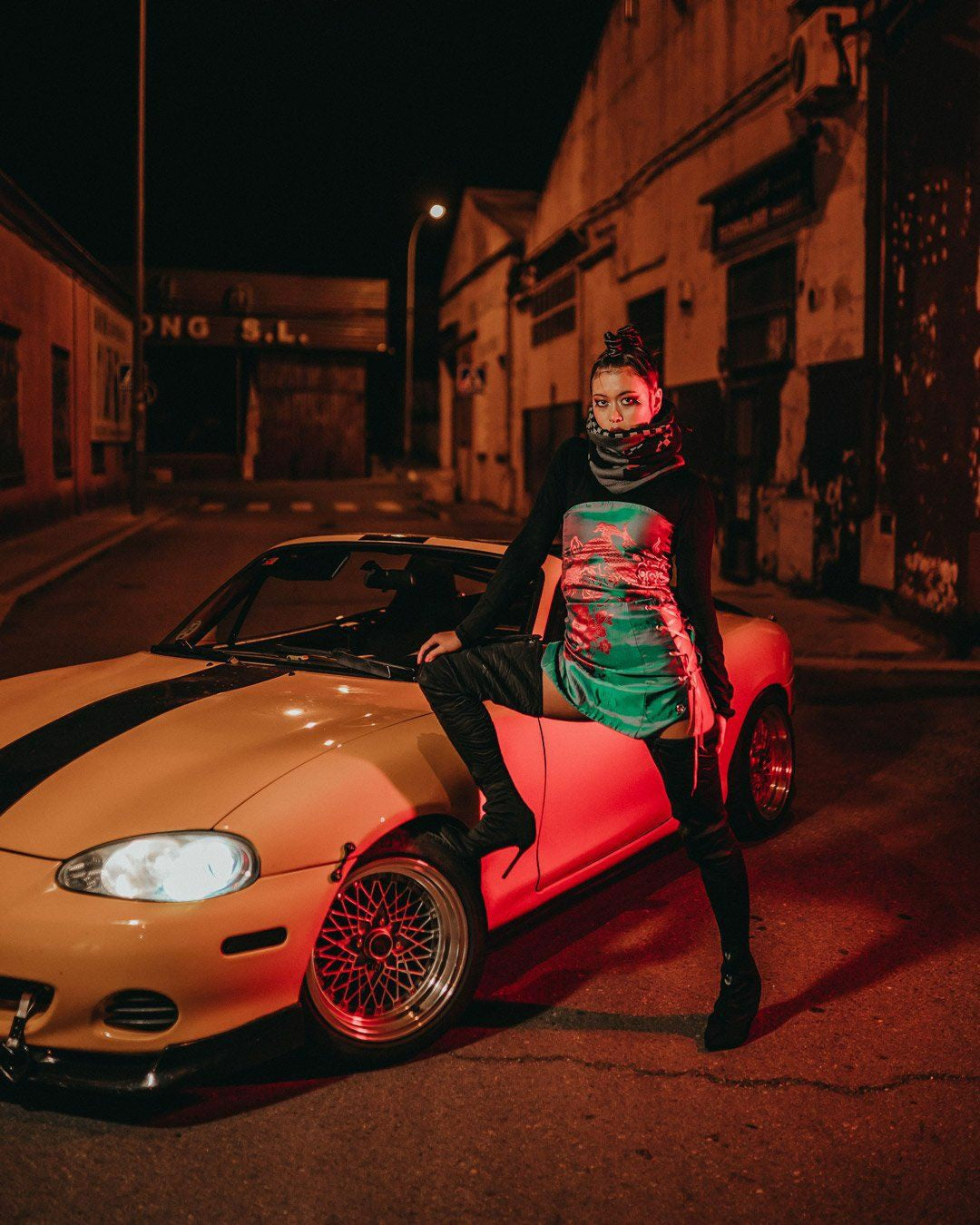 Sprayground 3AM NEVER SLEEP NECK WARMER