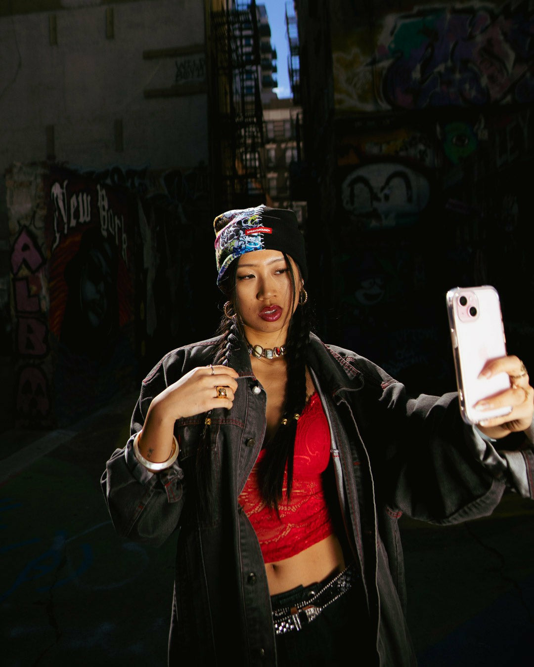 Sprayground SPLIT GRAFF BEANIE