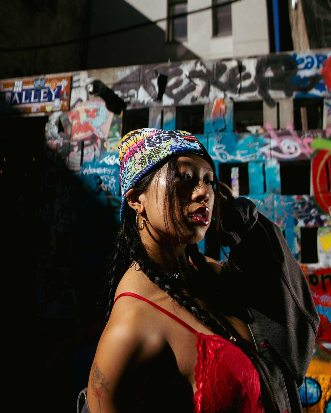 Sprayground SPLIT GRAFF BEANIE