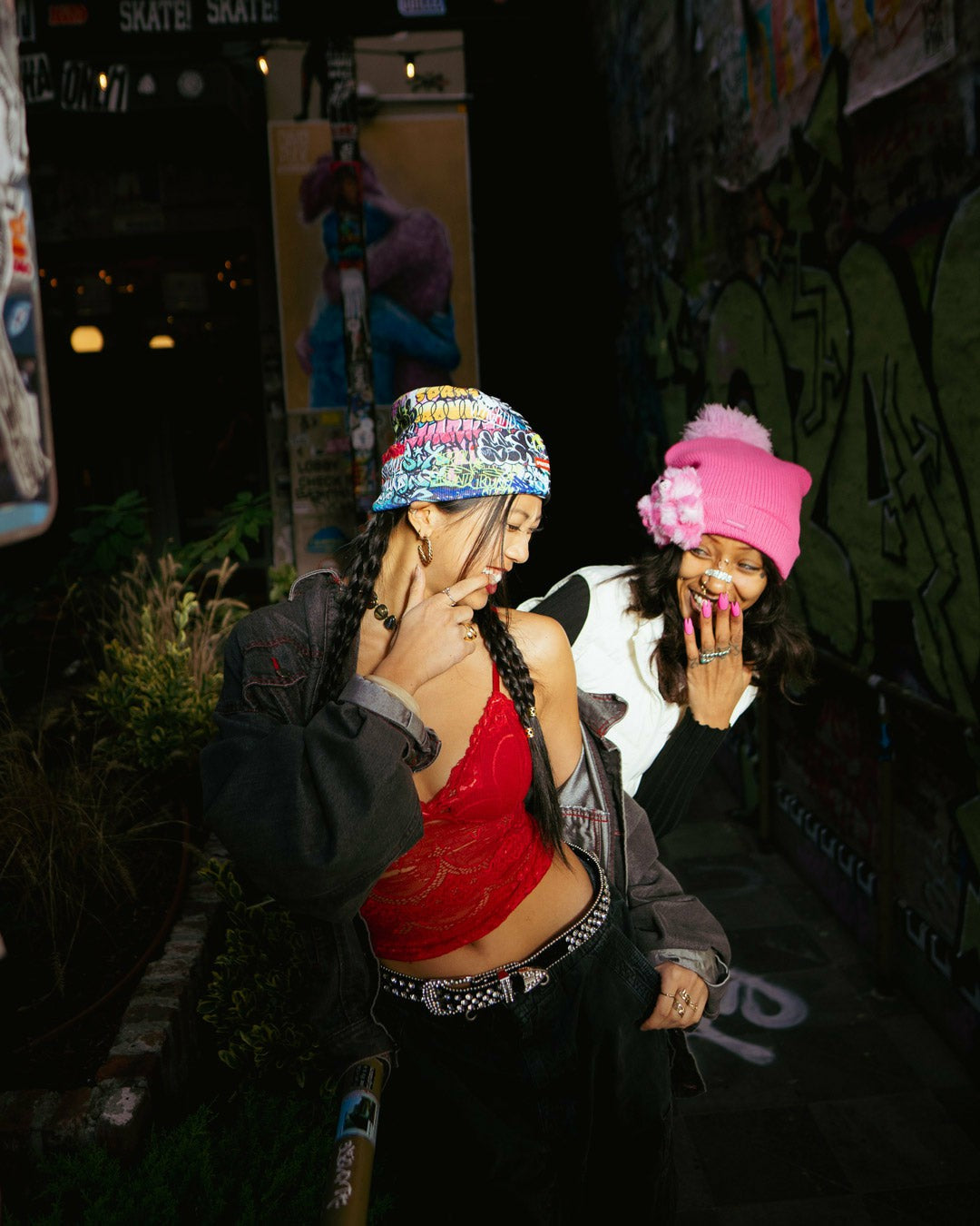 Sprayground SPLIT GRAFF BEANIE