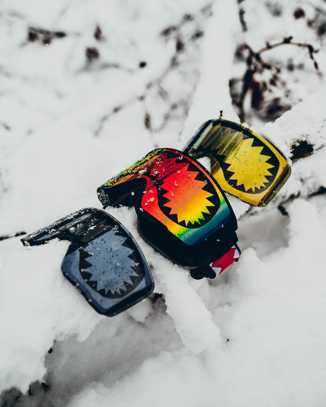 Sprayground SPRAYGROUND SHARK GOGGLES WITH 3 INTERCHANGEABLE LENS
