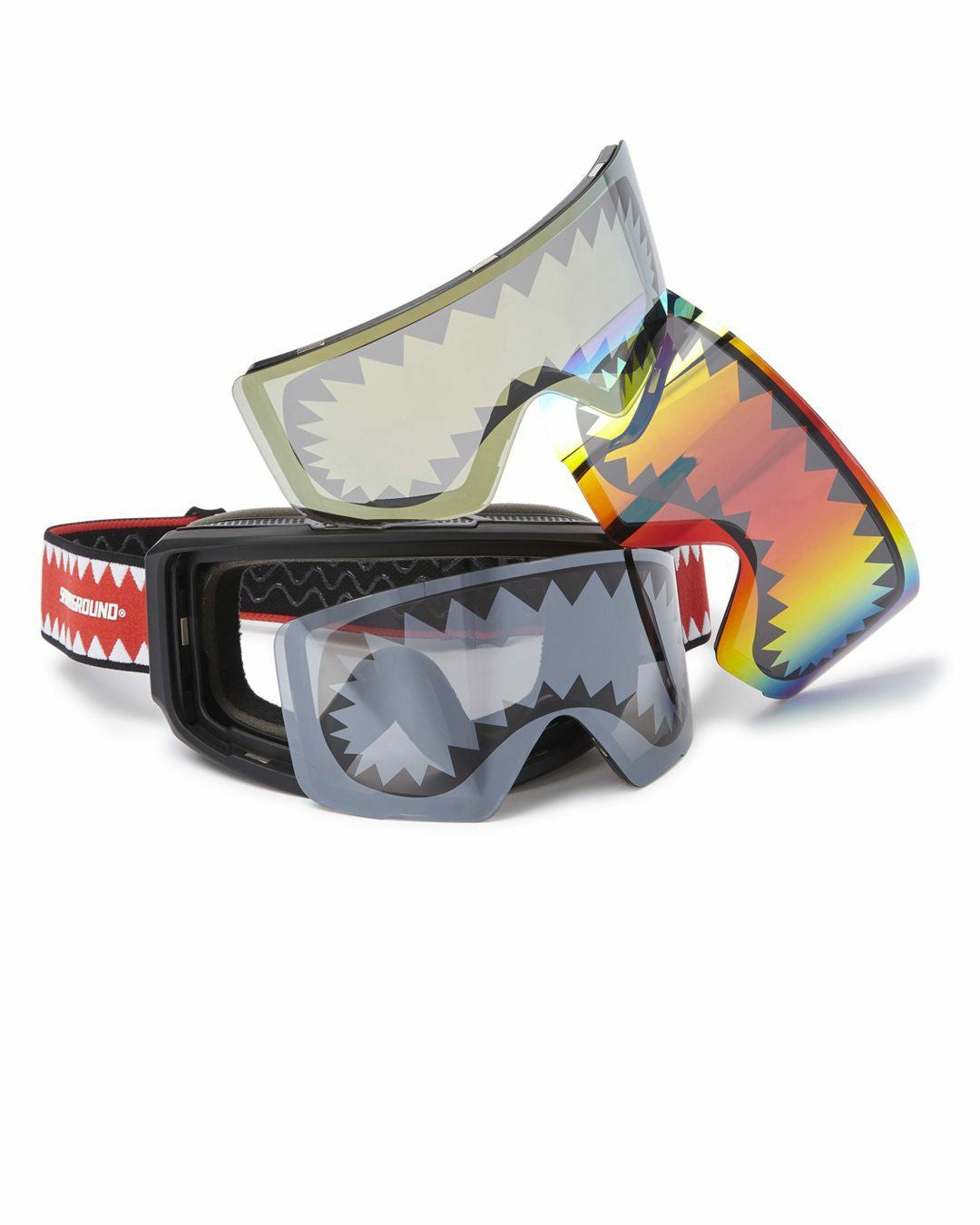 Sprayground SPRAYGROUND SHARK GOGGLES WITH 3 INTERCHANGEABLE LENS