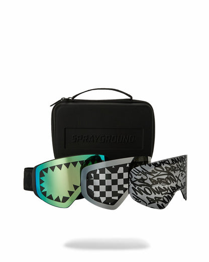 Sprayground THE STREET MOUNTAIN SKI GOGGLES (INTERCHANGEABLE 3 LENSES)