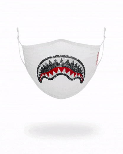 Sprayground CLEARCUT FACE MASK (WHITE)