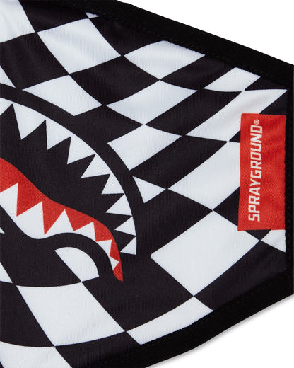Sprayground TRIPPY CHECK FACE MASK