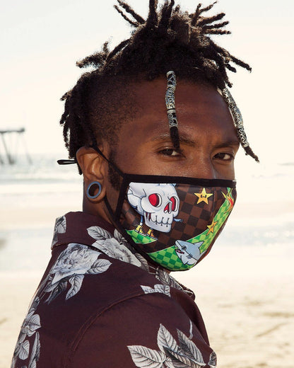 Sprayground WTF THUNDER SHARK FACE MASK