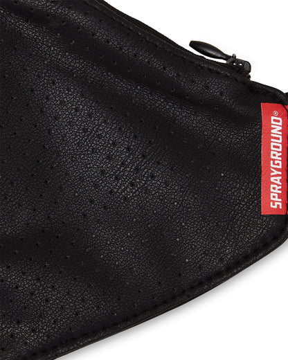 Sprayground DAMAGE CONTROL STASH POCKET VEGAN LEATHER FACE MASK