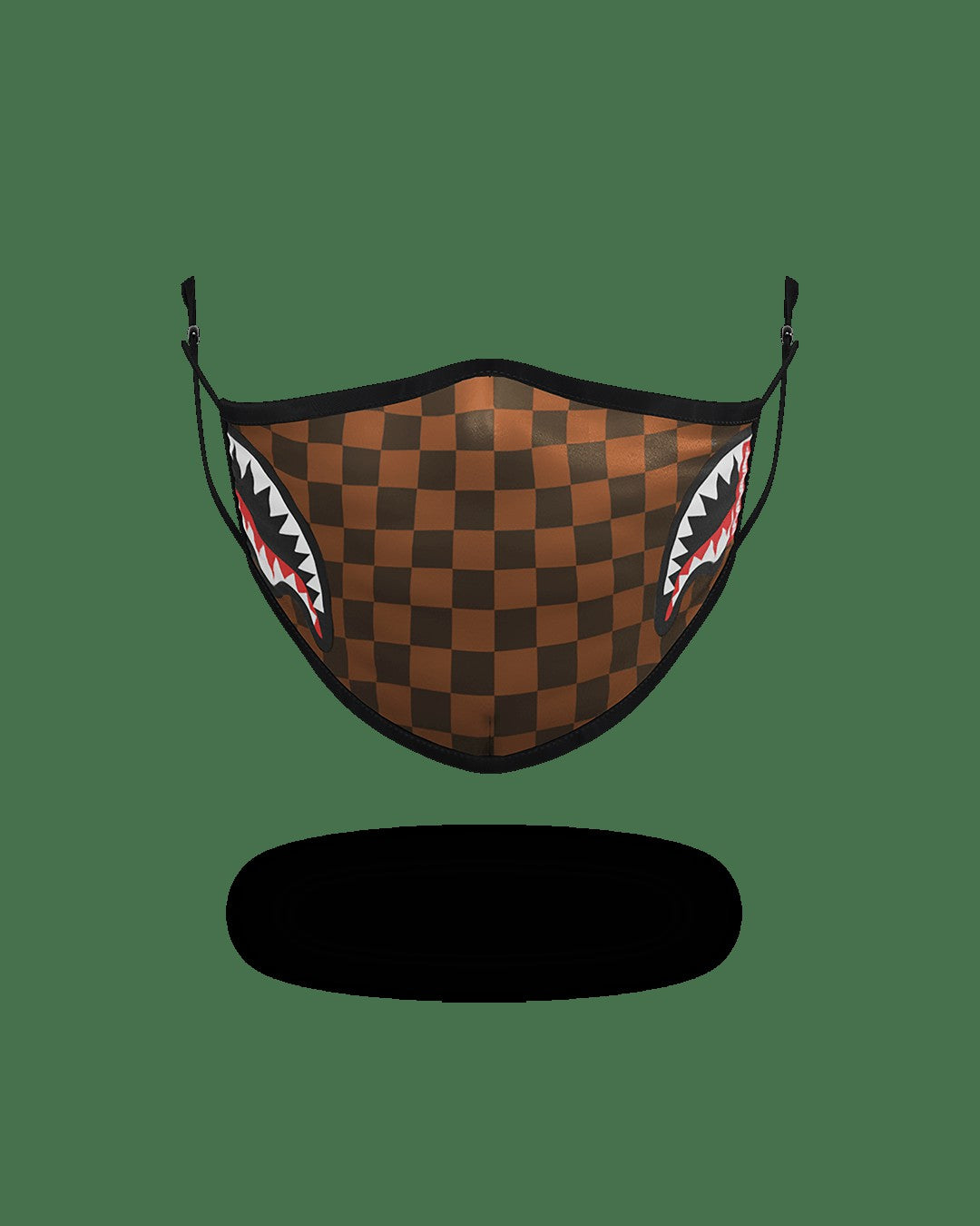 Sprayground ADULT SHARKS IN PARIS (SIDE SHARK) FORM-FITTING FACE MASK