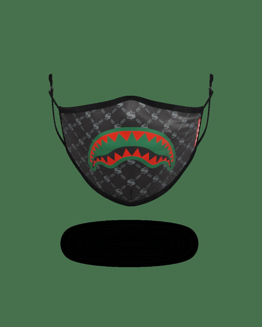 Sprayground ADULT SPUCCI (BLACK) FORM-FITTING FACE MASK