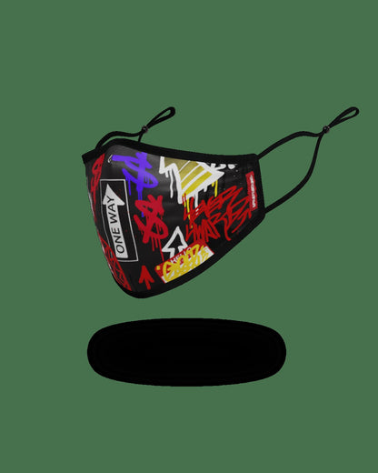 Sprayground ADULT ONE WAY FORM-FITTING FACE MASK