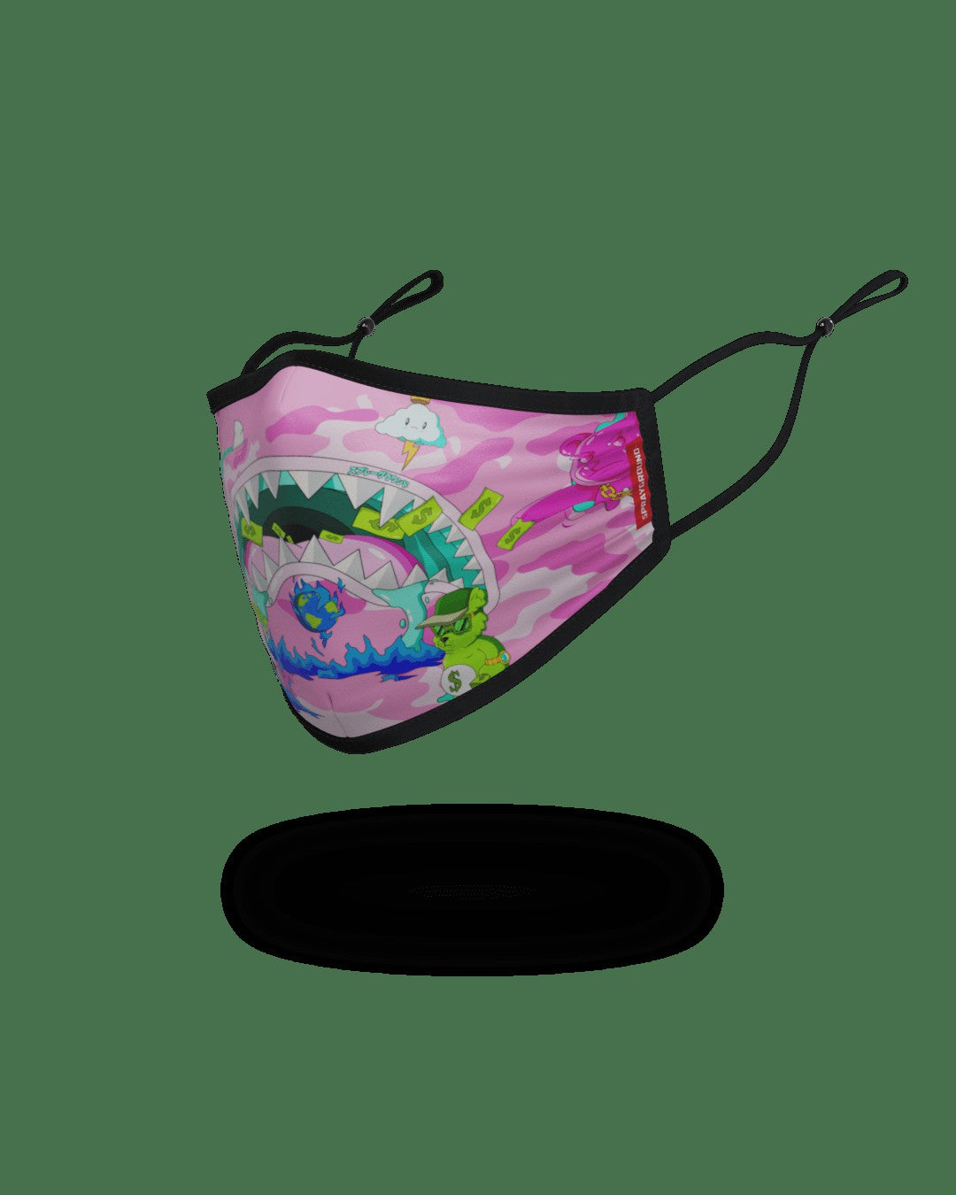 Sprayground ADULT DBD LAND FORM-FITTING FACE MASK