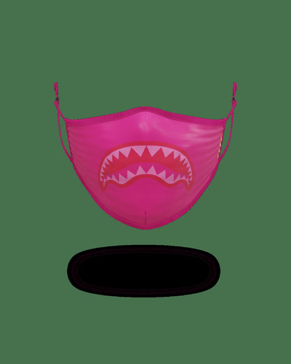 Sprayground ADULT PINK SHARK FORM-FITTING FACE MASK
