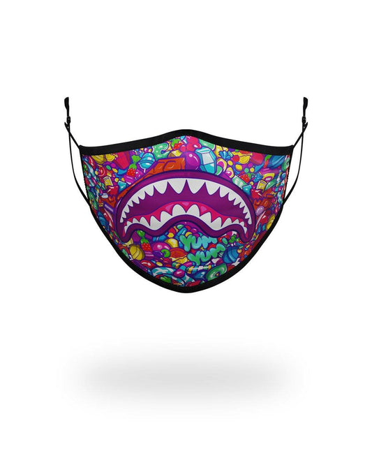 Sprayground KIDS FORM FITTING MASK: CANDY SHARK