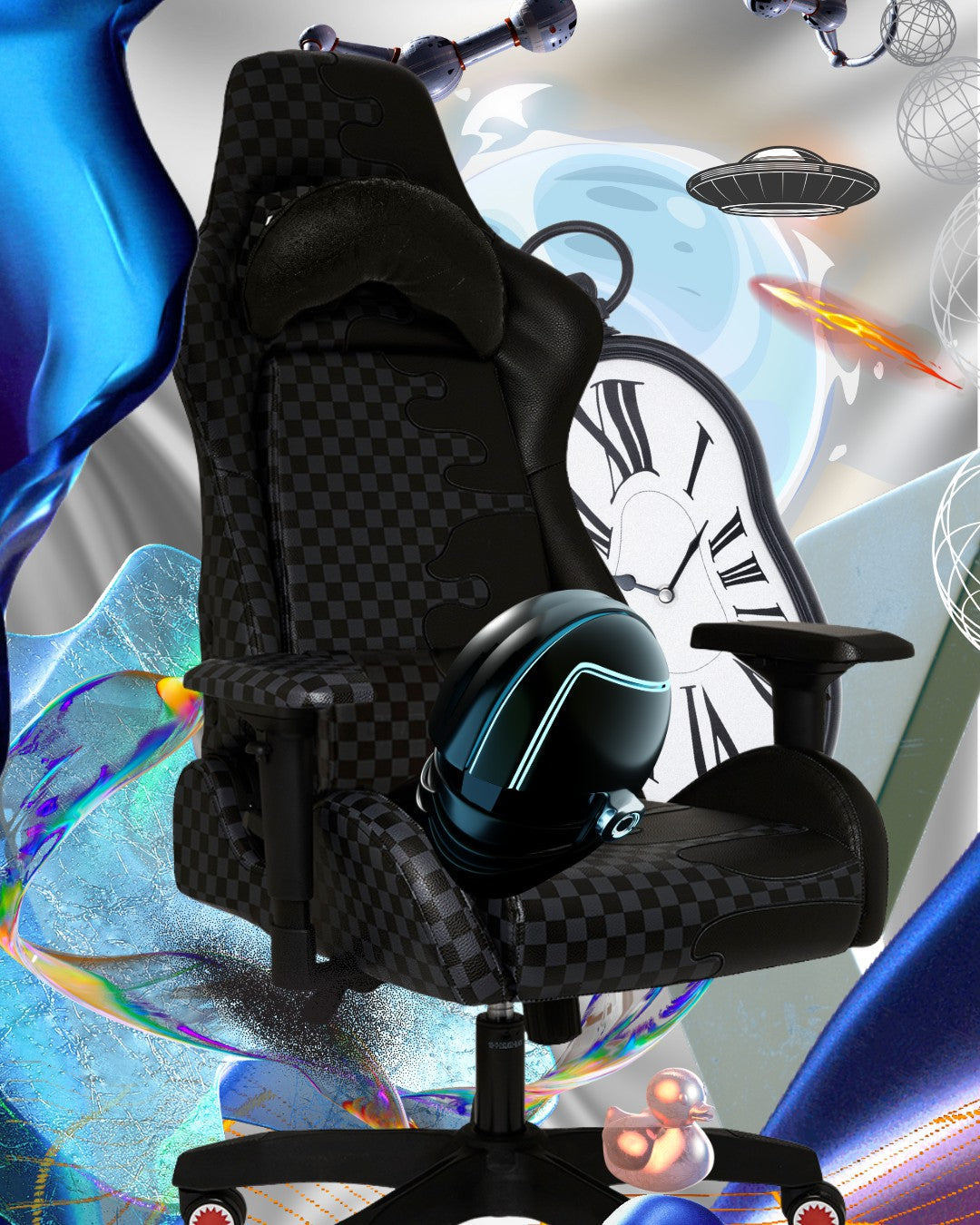 Sprayground SPEED SHARK SIDE SWIPE GAMING CHAIR