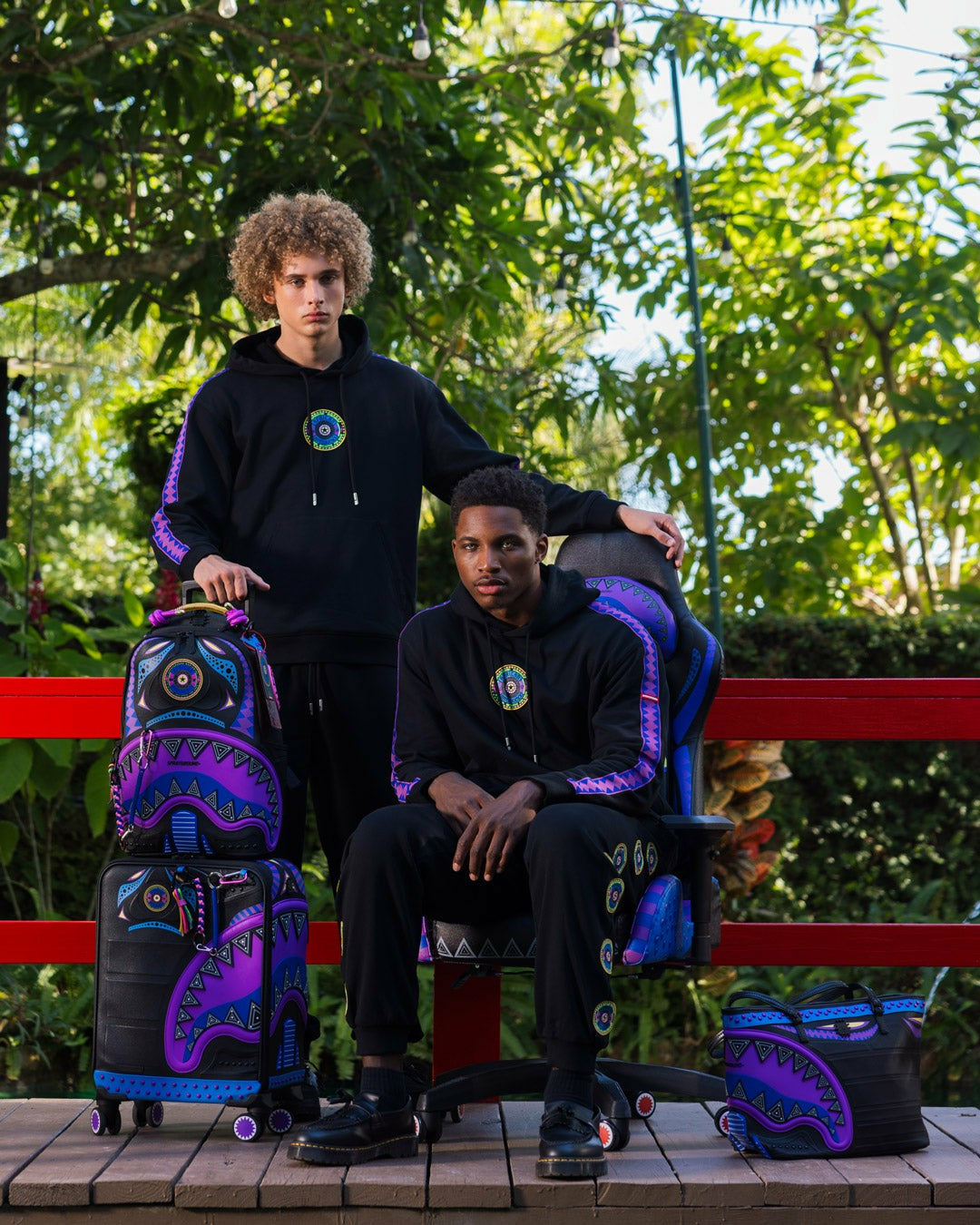Sprayground A.I. 12 BROOKLYN & BEYOND - SANDFLOWER COLLAB GAMING CHAIR