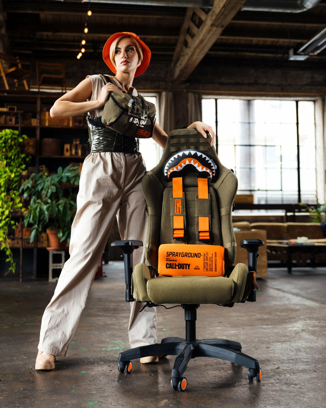 Sprayground CALL OF DUTY READY FOR ACTION GAMING CHAIR