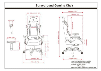 Sprayground FIRE CAMO GAMING CHAIR - SUPER RARE